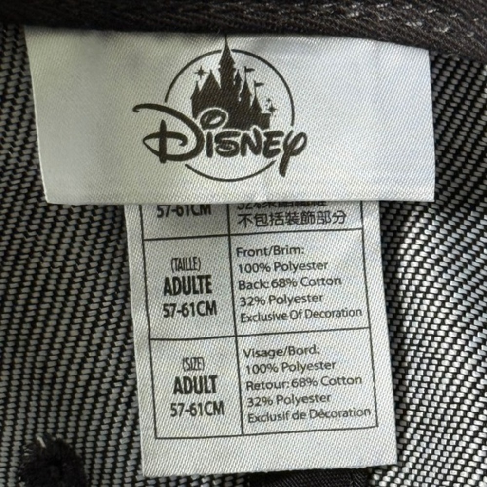 Disney Mickey Mouse Steamboat Willie Walt Disney World Adult Baseball Cap Hat - Picture 4 of 4